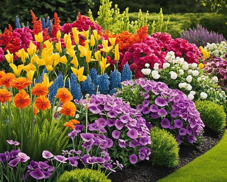 Cómo Diseñar un Jardín con Flores de Colores Intensos