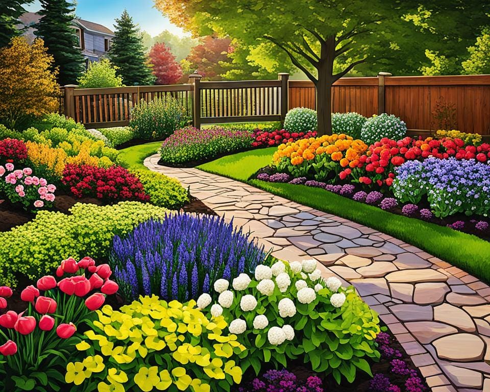 Cómo Diseñar un Jardín con Flores de Colores Vibrantes