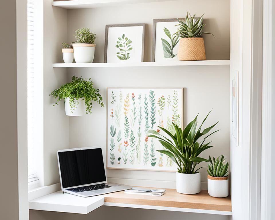 Decoración de oficinas en casa para espacios pequeños