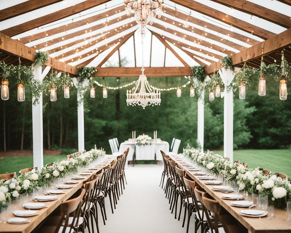 Elementos clave para una boda rústica y elegante