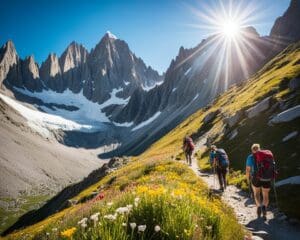 Explorando los Alpes franceses en verano