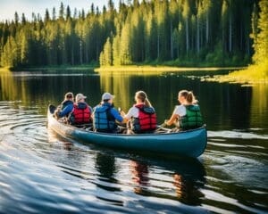 Explorando los lagos de Finlandia en verano