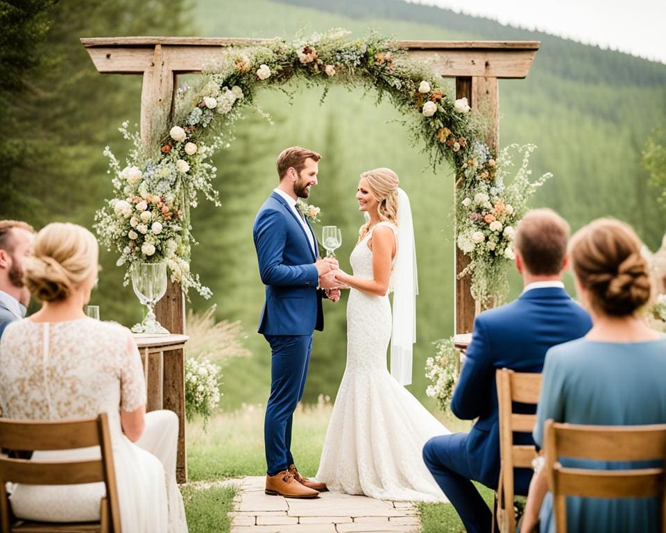 Ideas para una boda rústica y elegante en el campo