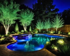 Iluminación de Piscinas: Dale Vida a Tu Jardín de Noche