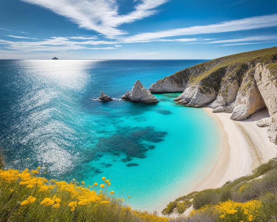 Las playas más tranquilas de la costa griega