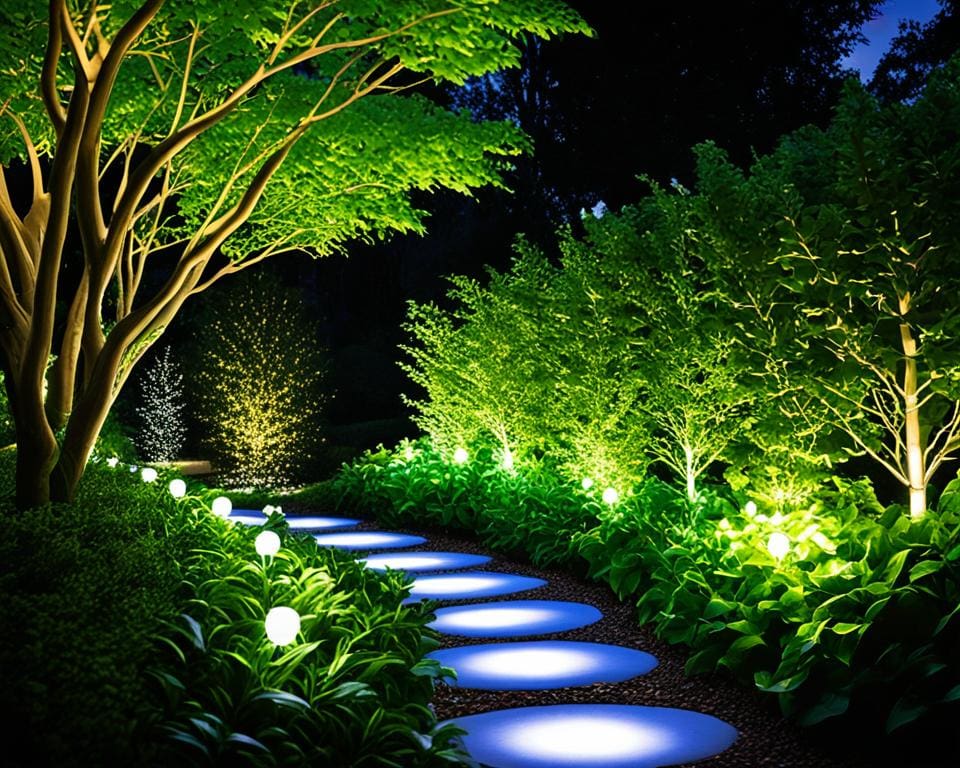 Luces LED para Jardín