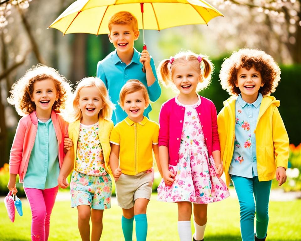 looks para niños en primavera