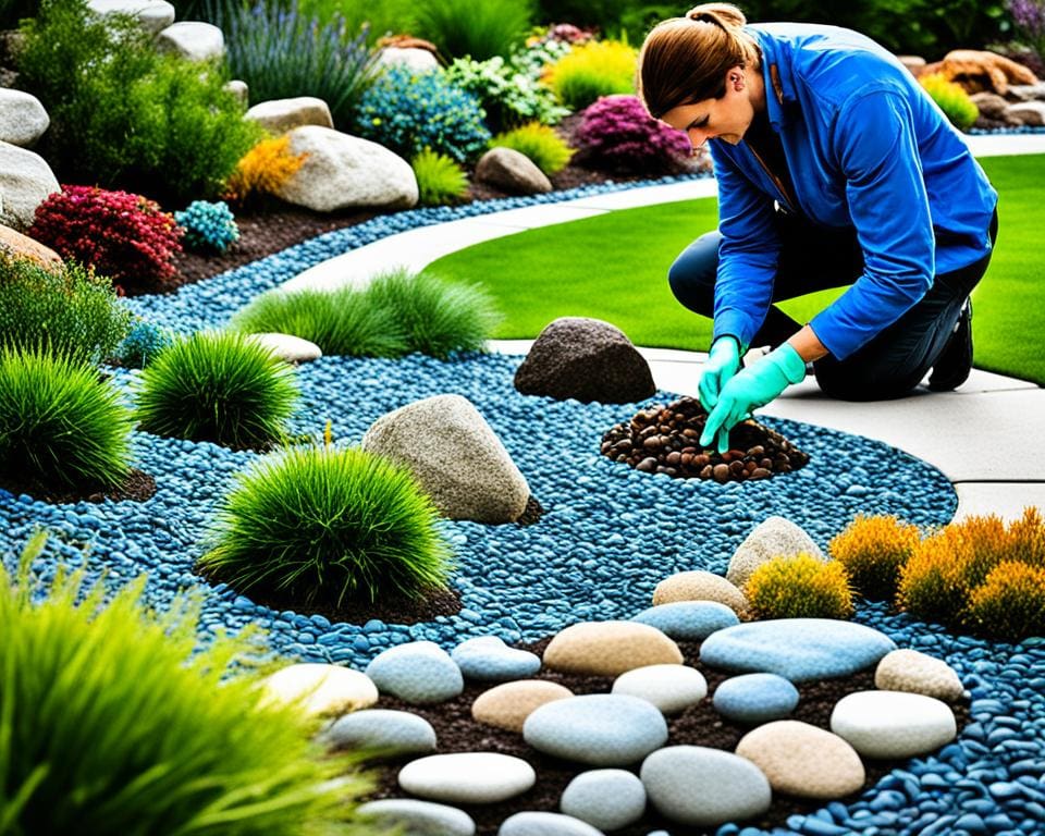 pasos para crear jardín de rocas