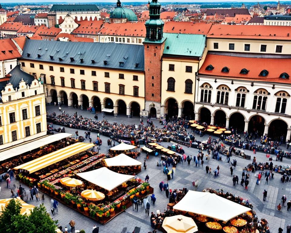 Plaza del Mercado de Cracovia