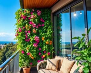 Balcón con jardín vertical: cómo crear un oasis en casa