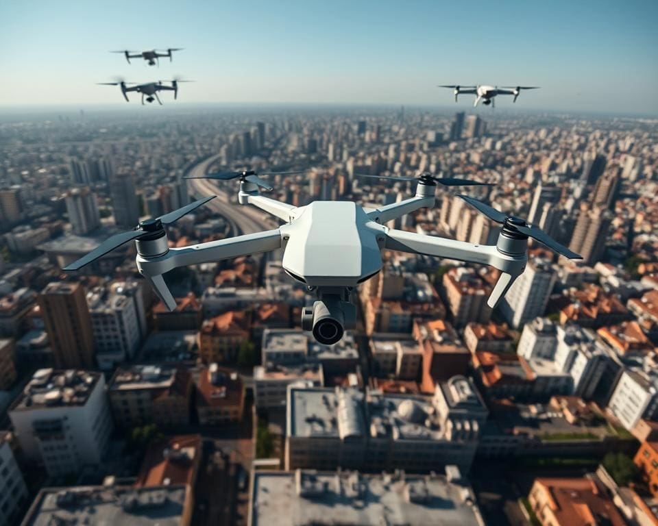 Drones de vigilancia: monitoreo constante desde el aire