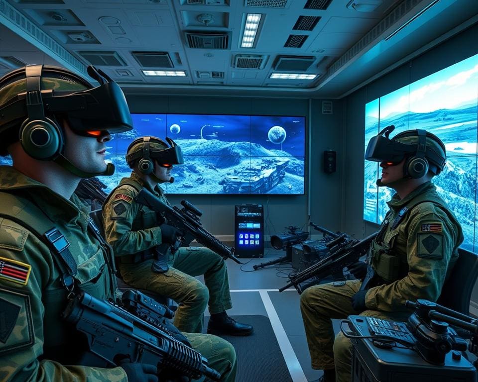 Realidad virtual en entrenamiento militar