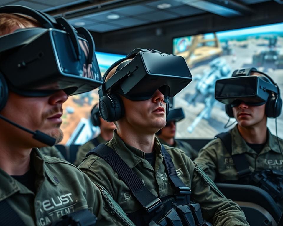 Realidad virtual en entrenamiento militar