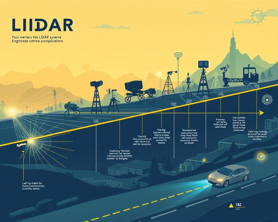 historia de la tecnología LiDAR