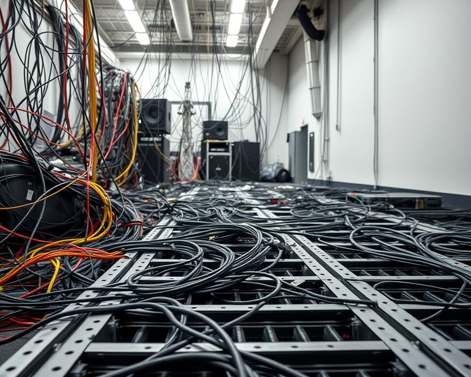 gestión de cables