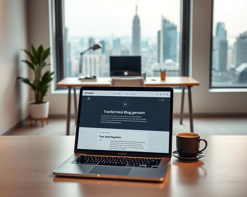 Generador de blogs AI: Publicaciones rápidas y optimizadas