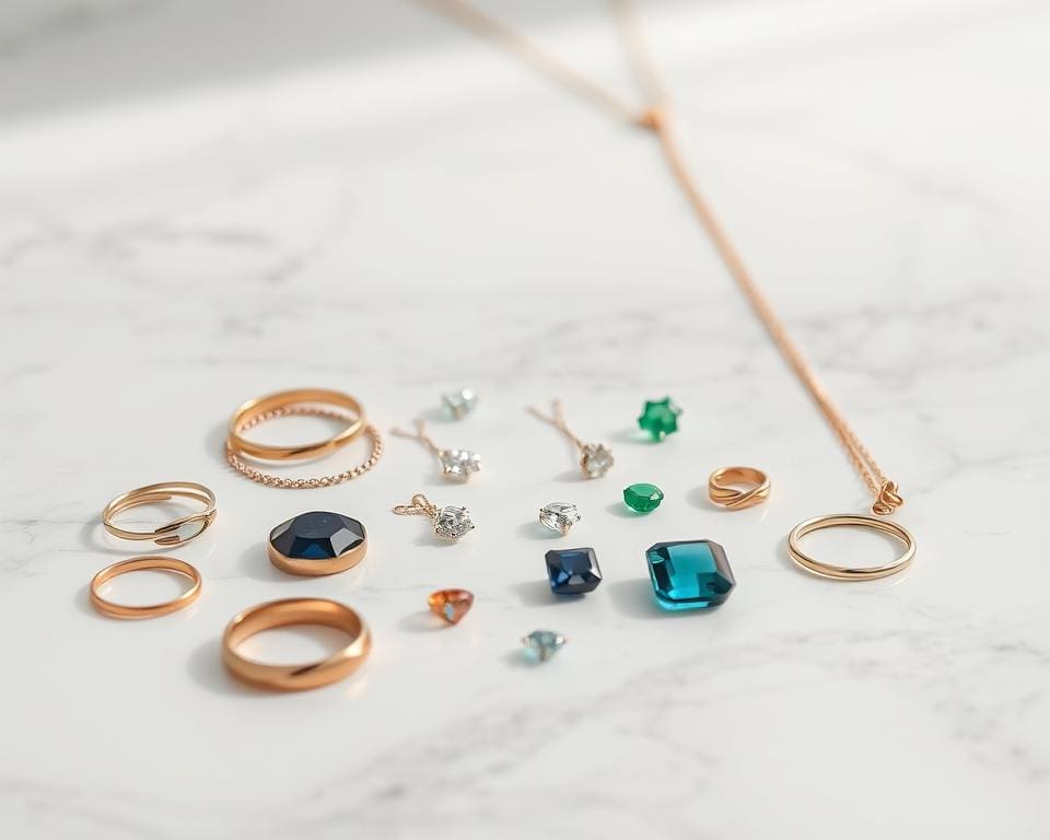 materiales en joyería
