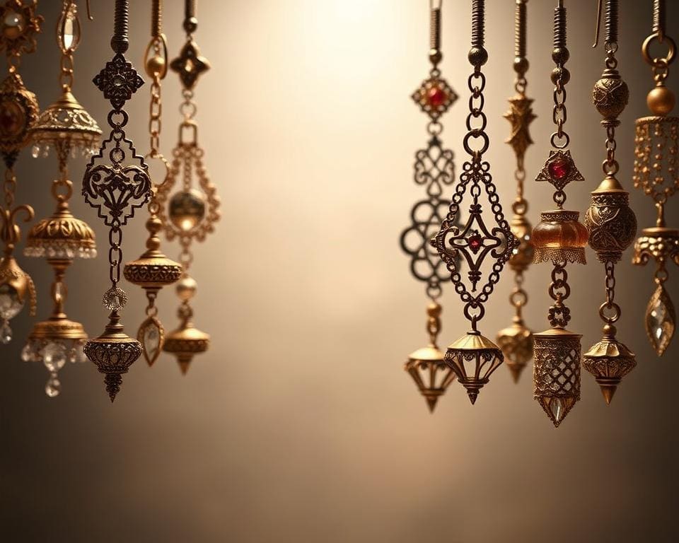 pendientes colgantes