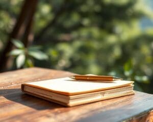¿Una libreta de papel reciclado inspira más?