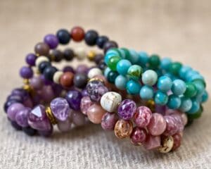 Pulseras personalizadas con piedras naturales