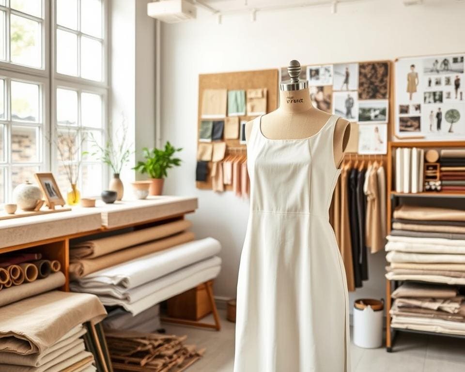 materiales sostenibles en el diseño de moda
