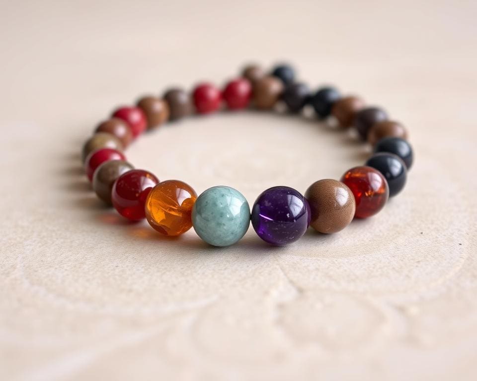 pulsera minerales 7 chakras