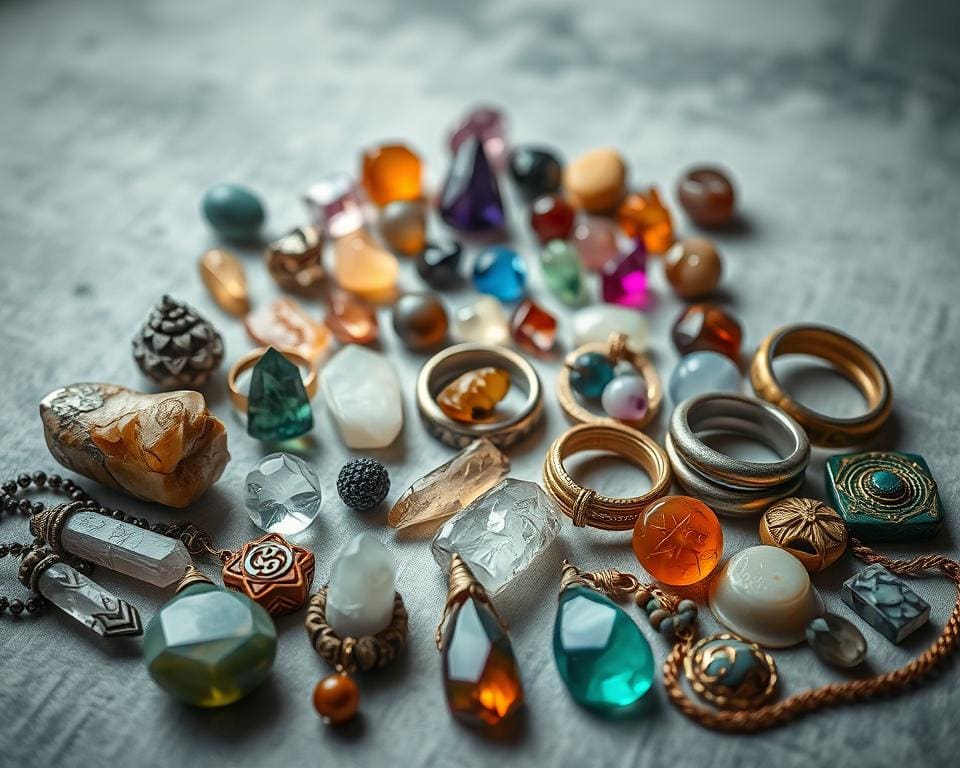tendencias en materiales de joyas espirituales