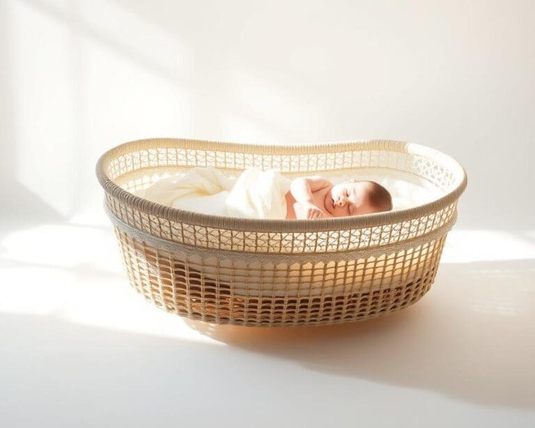 ¿Buscas la canastilla bebé beige más elegante y original?