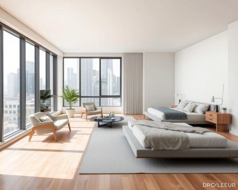 Decoración minimalista en apartamentos urbanos