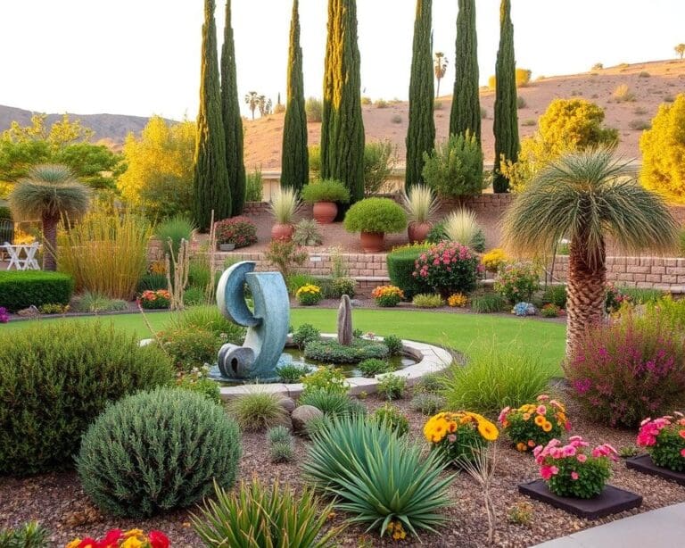 Ideas de jardines fáciles de mantener todo el año