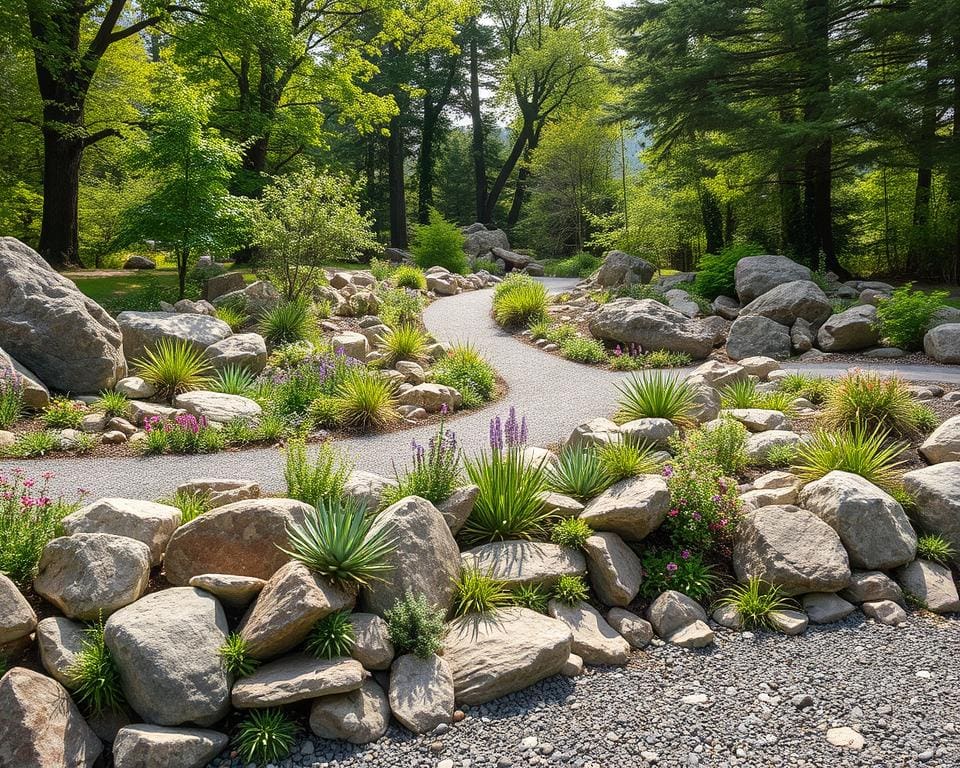 Jardines de rocalla
