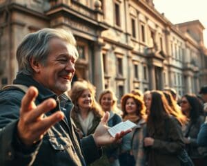 La labor de un guía turístico en ciudades históricas