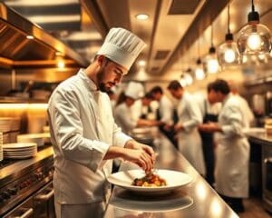 La vida diaria de un chef en un restaurante de alta cocina