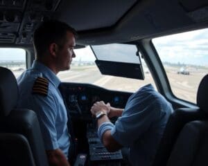 Un día en la rutina de un piloto de aviación comercial