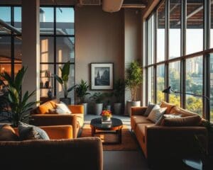 Zonas de descanso acogedoras en empresas