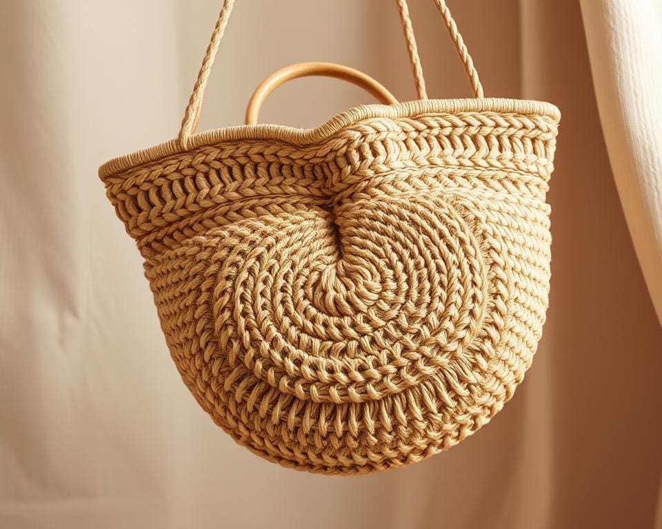 bolso rafia artesanal