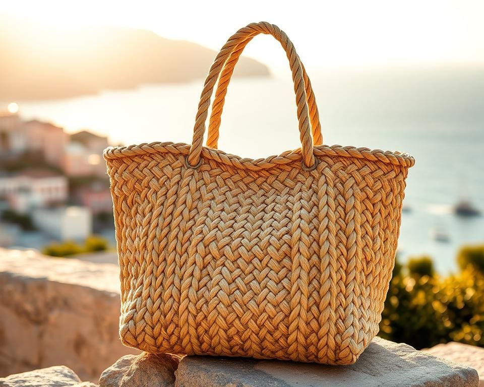 bolso rafia artesanal