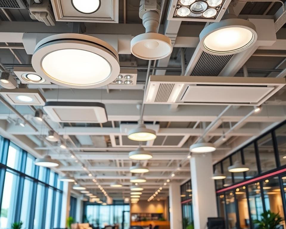 iluminación LED comercial