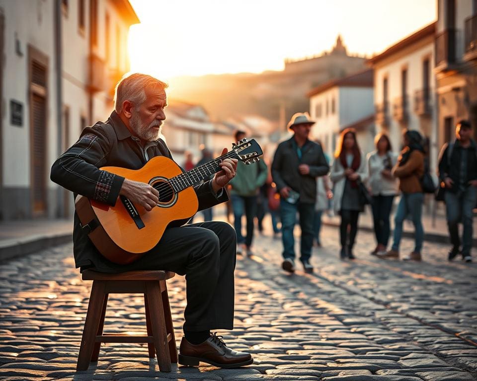 músico callejero Granada