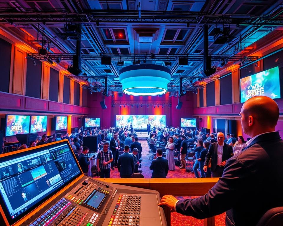 tecnología en eventos