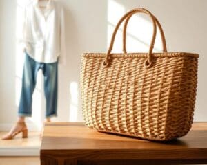 ¿Cómo combinar un bolso de rafia con tu estilo diario?