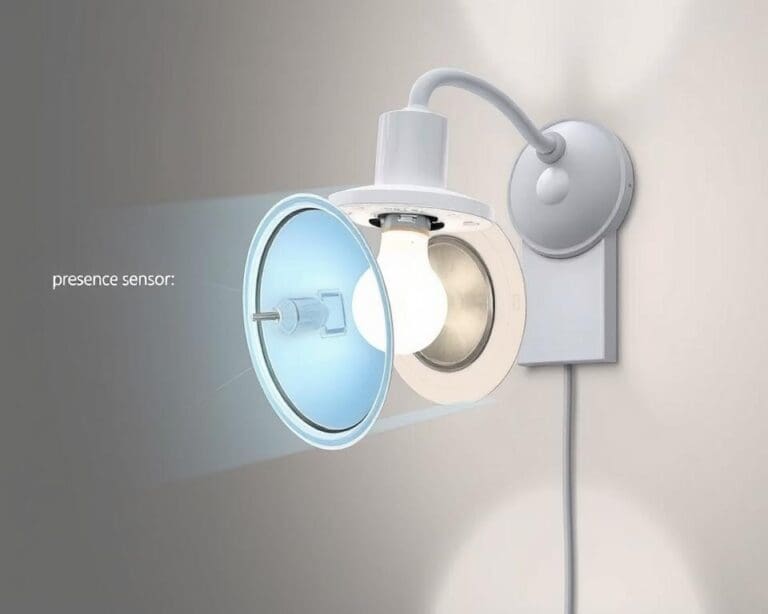 ¿Cómo funciona una lámpara con sensor de presencia?