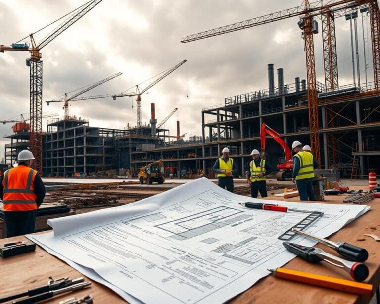 Planificación de obras industriales complejas