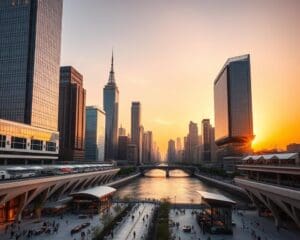 Tendencias en construcción urbana moderna