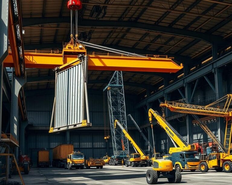 ¿Qué tipos de grúas industriales existen en el mercado?
