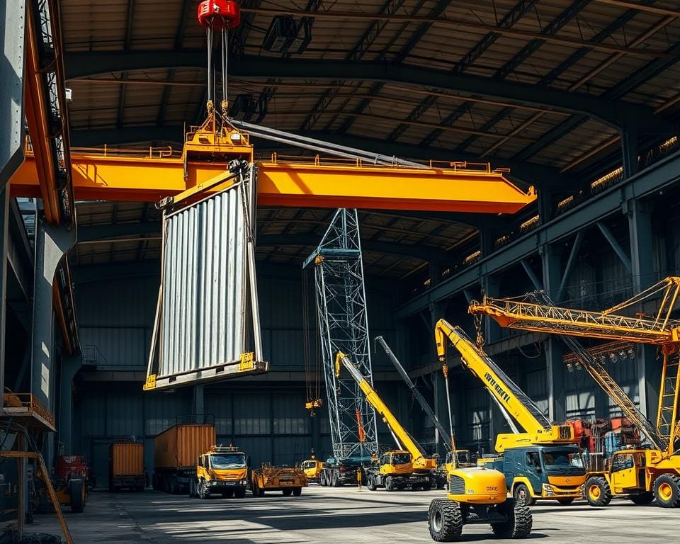 ¿Qué tipos de grúas industriales existen en el mercado?