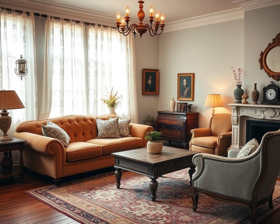 Decoración vintage para tu salón