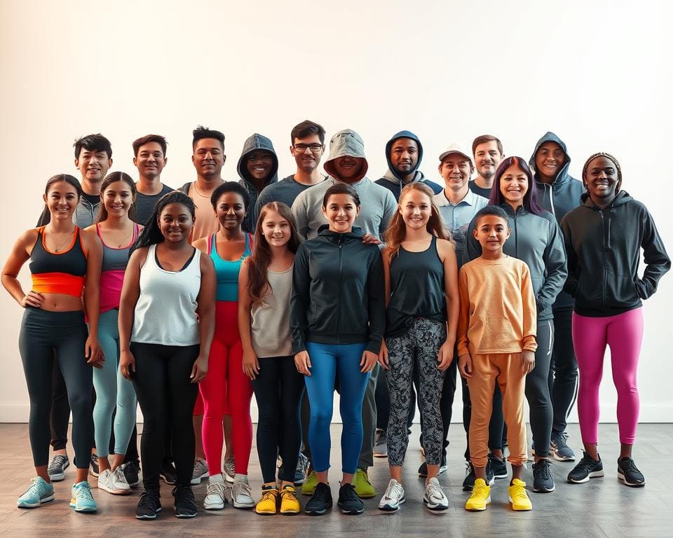 Ropa deportiva para todas las edades
