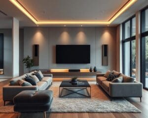 ¿Cómo mejorar la acústica en un salón moderno?