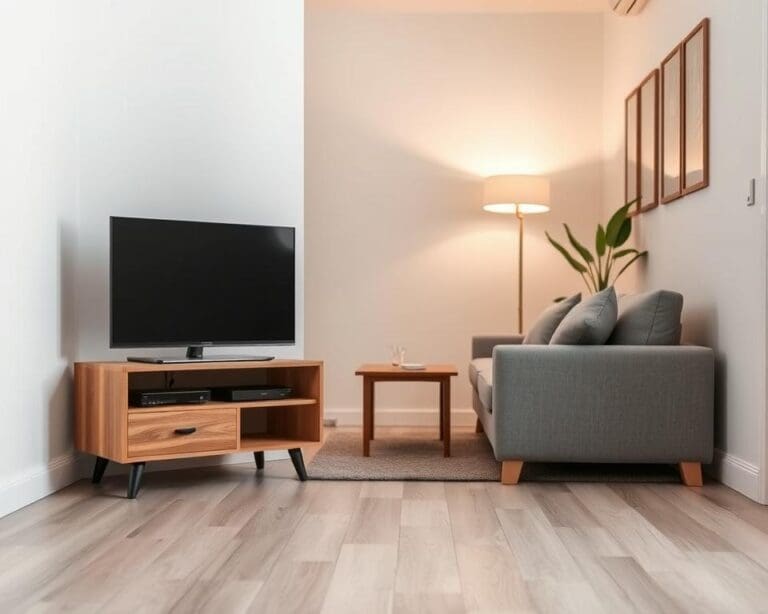 ¿Qué muebles TV encajan en espacios reducidos?